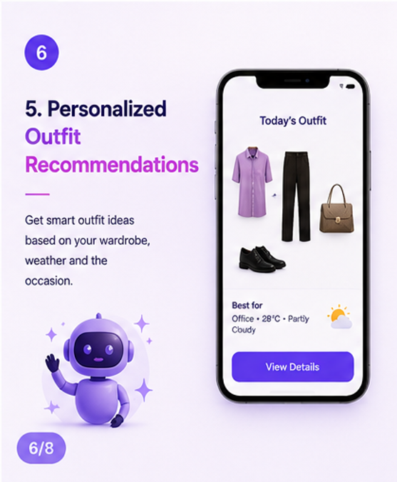 Personalized outfit recommendations